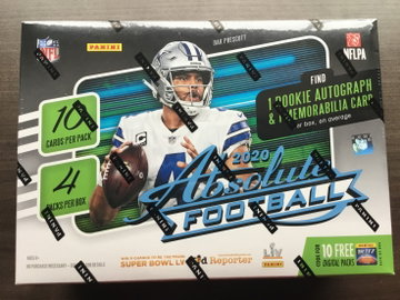 2020 Panini Absolute Football Mega Box