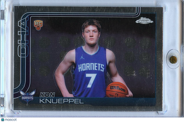 2025-26 Topps Chrome Kon Knueppel #254 Rookie