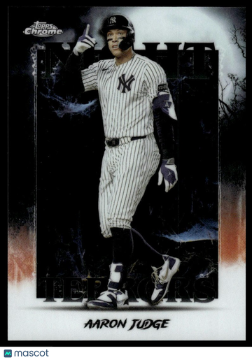 2025 Topps Chrome Update Aaron Judge #NT-1 Night Terrors
