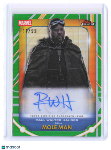 2026 Topps Finest Marvel Fantastic Four 65th Anniversary Mole Man 31/99 Topps Certified Autograph Issue #FA-PH