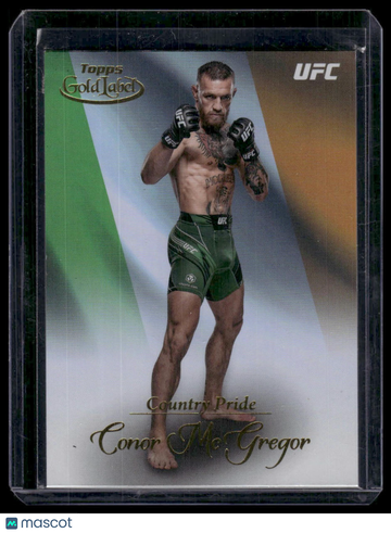 2024 Topps Gold Label UFC Conor McGregor #CP-2 Country Pride