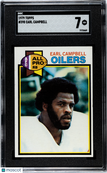 1979 Topps Earl Campbell #390 SGC 7