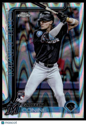 2025 Topps Chrome Griffin Conine #86 Raywave Refractors RC