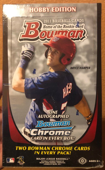 2011 Bowman Hobby box