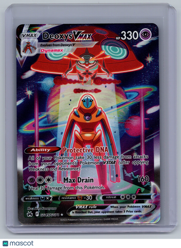 2023 Crown Zenith Deoxys VMAX Holo Rare SAR #GG45/GG70