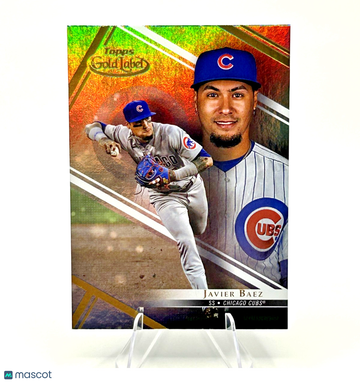 Near Mint 2021 Topps Gold Label Class 2 Parallel Javier Báez #83 Base Set Cubs Baseball Card