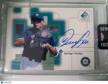 1999 SP Signature Edition David Segui #DSe Autographs AU