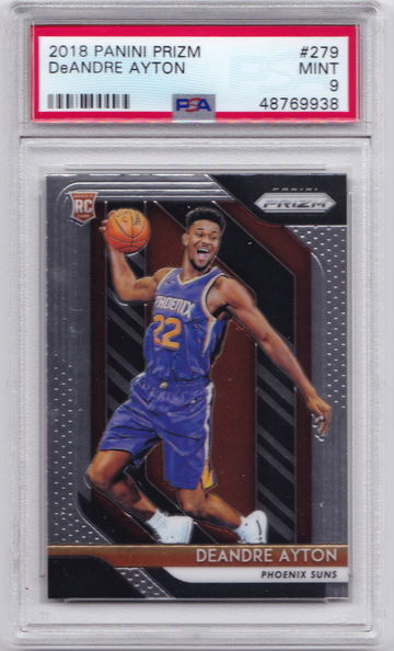 Deandre Ayton 2018 Prizm PSA 9