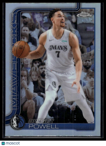 2025-26 Topps Chrome Dwight Powell #223 Refractor