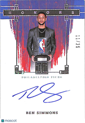 2024 Panini Impeccable Basketball Ben Simmons #IHS-SIM /25