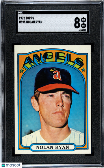 1972 Topps Nolan Ryan #595 SGC 8
