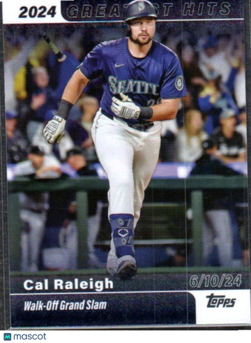 2025 Topps Cal Raleigh #GH-4 2024 Greatest Hits