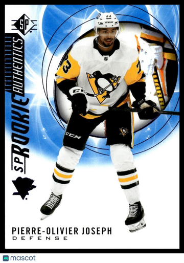 2020-21 SP Pierre-Olivier Joseph #107 Blue RC