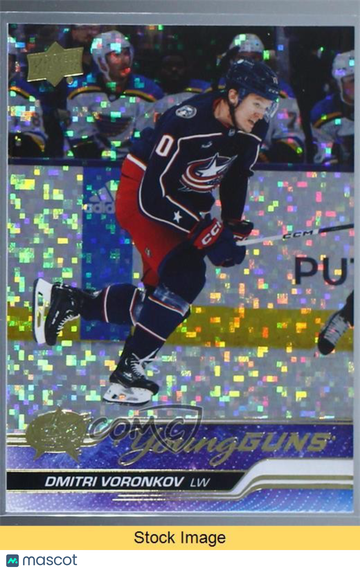 2023-24 Upper Deck Series 2 - [Base] - Speckled Rainbow Foil Dmitri Voronkov #492 Speckled Rainbow Foil Rookie