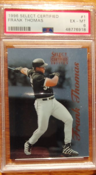 1996 Select Certified Frank Thomas PSA 6