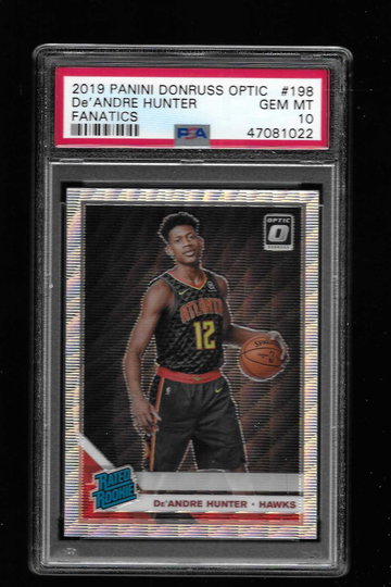 2019 OPTIC FANACTICS DeANDRE HUNTER 