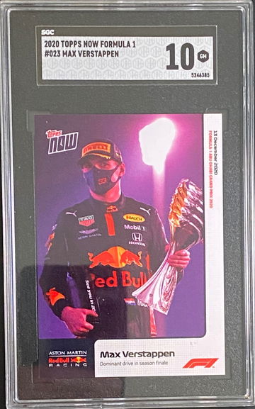 2020 Topps Now Formula 1 F1 Max Verstappen  #23