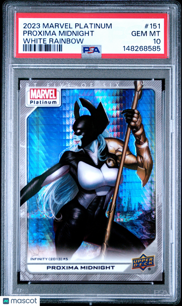 2023 Upper Deck Marvel Platinum Proxima Midnight #151 PSA 10