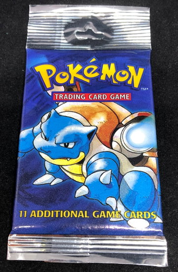 1999 Pokemon Base Set Unlimited Sealed Booster Pack