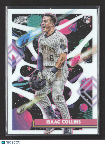 2025 Topps Chrome Cosmic Isaac Collins #51 RC 2104/73822