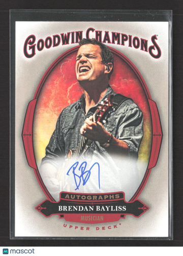 2020 Upper Deck Goodwin Champions Brendan Bayliss Autograph #A-BR