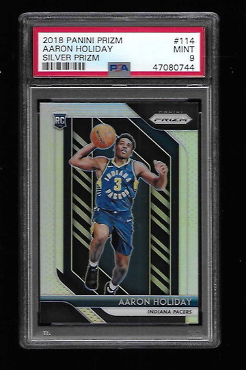 2018 PRIZM AARON HOLIDAY SILVER