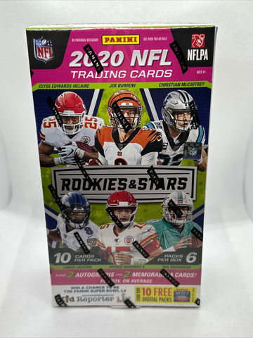 2020 NFL Rookies & Stars Sealed Hobby Box