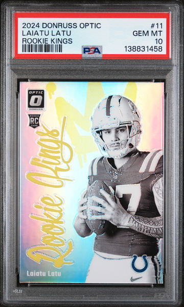 2024 Panini Donruss Optic Laiatu Latu #11 PSA 10