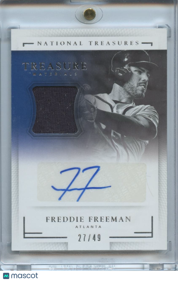 2016 Freddie Freeman Patch Topps