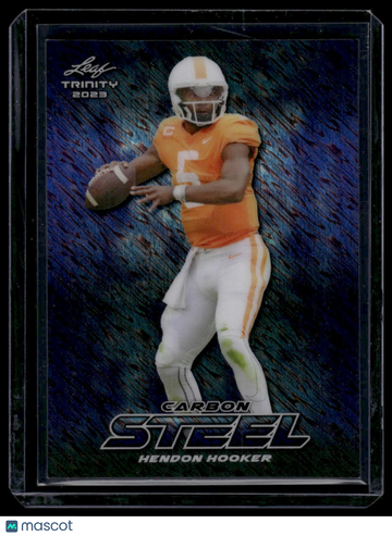 2023 Leaf Trinity Ivan Melendez #S-35 Steel Carbon Shimmer Purple SN