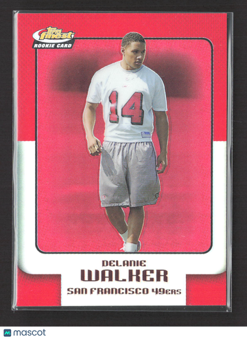 2006 Topps Finest Delanie Walker #24 Refractor
