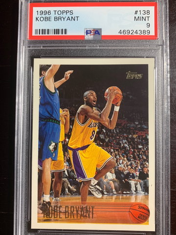 1996 Topps #138 Kobe Bryant RC PSA 10