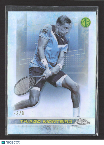 2024 Topps Chrome Tennis Thiago Monteiro #36 Frozen Pond /0 -