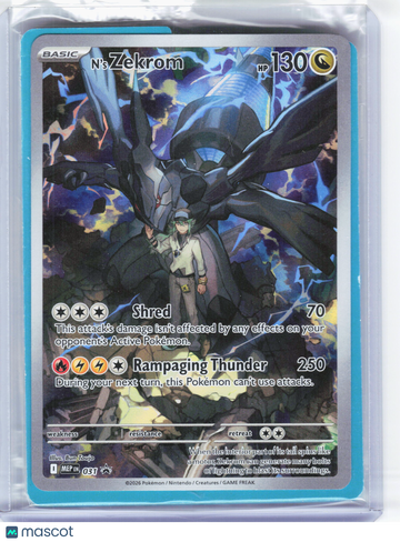 Mega Evolution Promo N's Zekrom Holo Black Star Promo [Sealed] #031