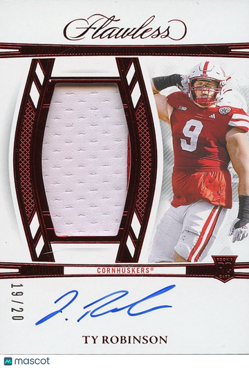 2025 Ty Robinson Patch Rookie Panini Authentic