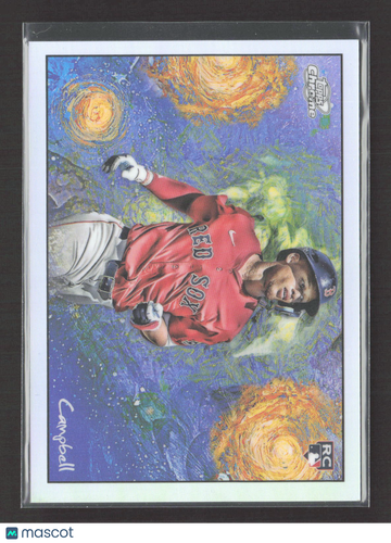 2025 Topps Chrome Starry Night Kristian Campbell #STN-24 RC