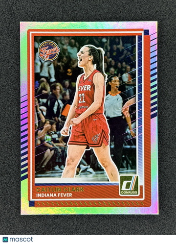 2025 Donruss WNBA Caitlin Clark #47 Holo Indiana Fever