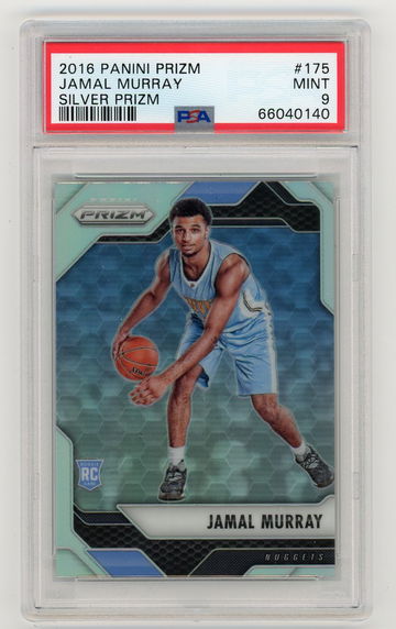 2016 JAMAL MURRAY PANINI PRIZM SILVER PSA 9 RC ROOKIE #175