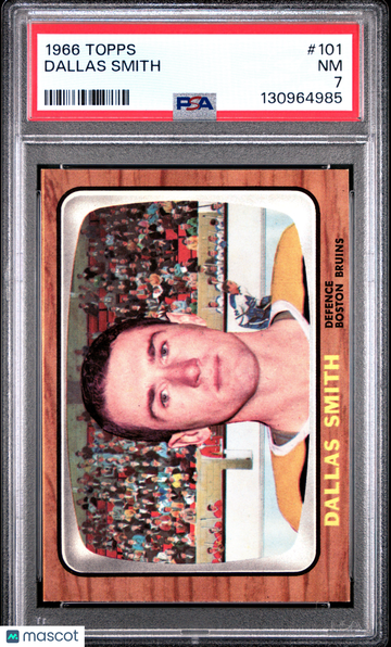 1966 Topps Dallas Smith #101 PSA 7
