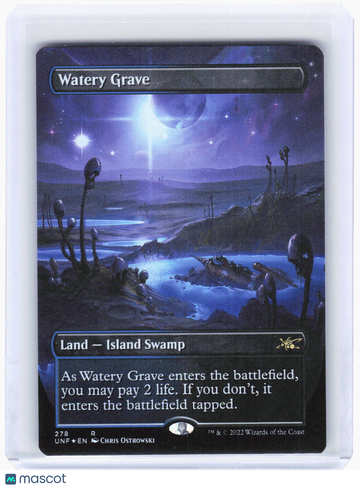 Unfinity Watery Grave (Borderless) Foil Rare #278