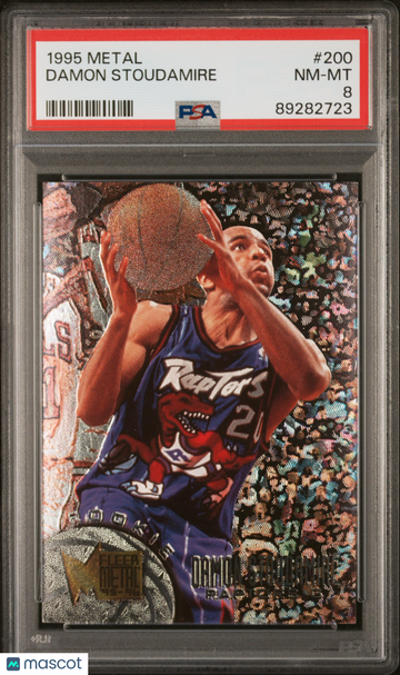 1995 Metal Damon Stoudamire #200 PSA 8