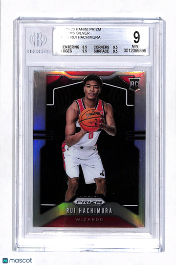2019 Panini Prizm Rui Hachimura #255 BGS 9