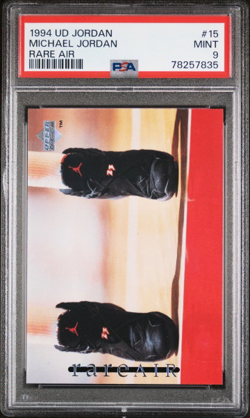 1994 Upper Deck Rare Air Michael Jordan #15 PSA 9