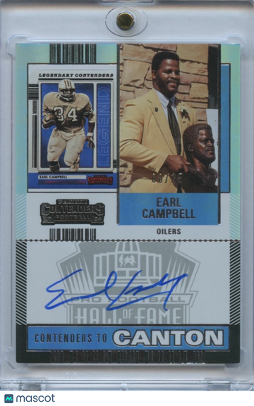 2024 Panini Contenders Earl Campbell