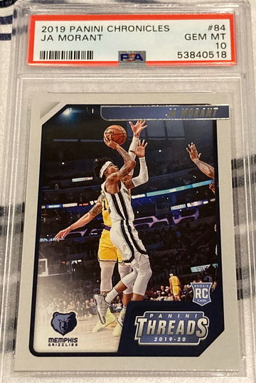 2019 Chronicles #84 Ja Morant PSA 10 Memphis Grizzlies