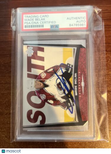 1998-99 Upper Deck Wade Belak PSA Near Mint/Mint