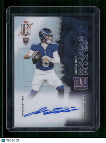 2025 Topps Signature Class Jaxson Dart #106