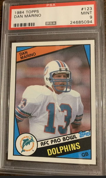 Dan Marino Topps Rookie PSA 10
