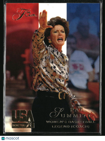 1994 Flair USA Pat Summitt #117 USA