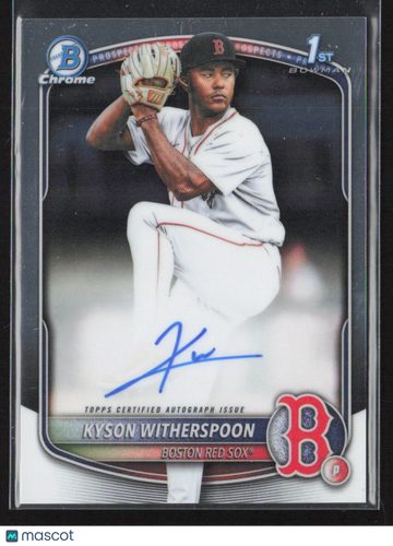 2025 Topps Bowman Chrome Kyson Witherspoon #CPA-KW 1st Bowman